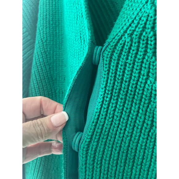 CABi Lucky Kelly Green LS Snap Close Size Large Women’s Cardigan - Picture 4 of 7